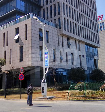 杭州富阳科技园聪明路灯