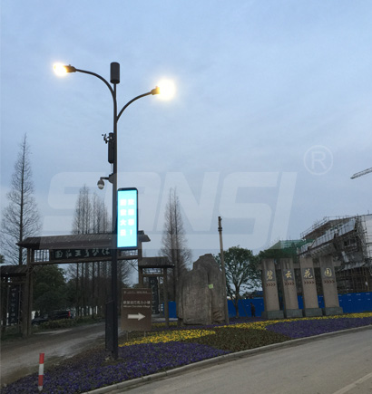 浙江甜美小镇聪明路灯