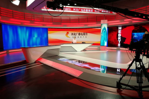 河北播送电视台LED显现屏
