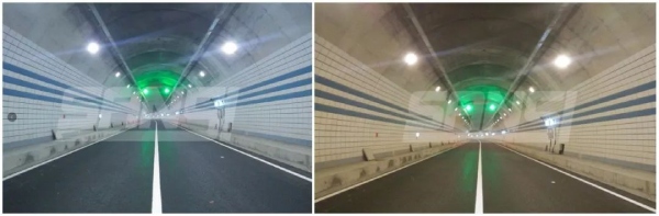 广东罗阳高速公路地道照明
