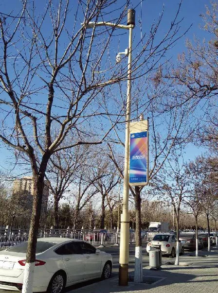 聪明路灯标杆名目：北京左安门
