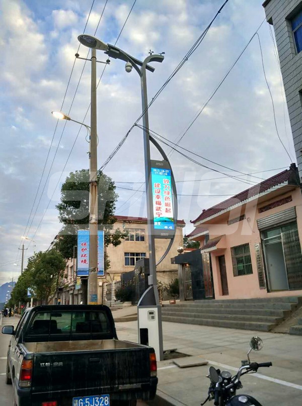 江西武宁聪明路灯