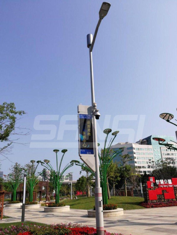 深圳龙岗聪明路灯