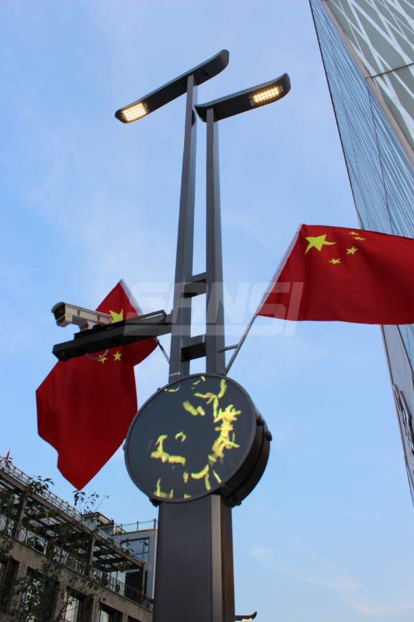 杭州西湖聪明路灯