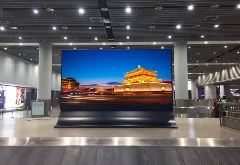 行李转盘LED显现屏 /现场实景