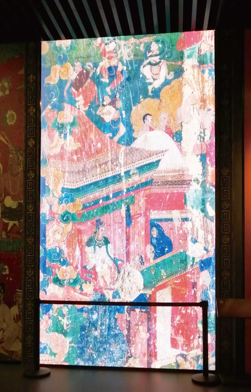 “复原”壁画本真色采