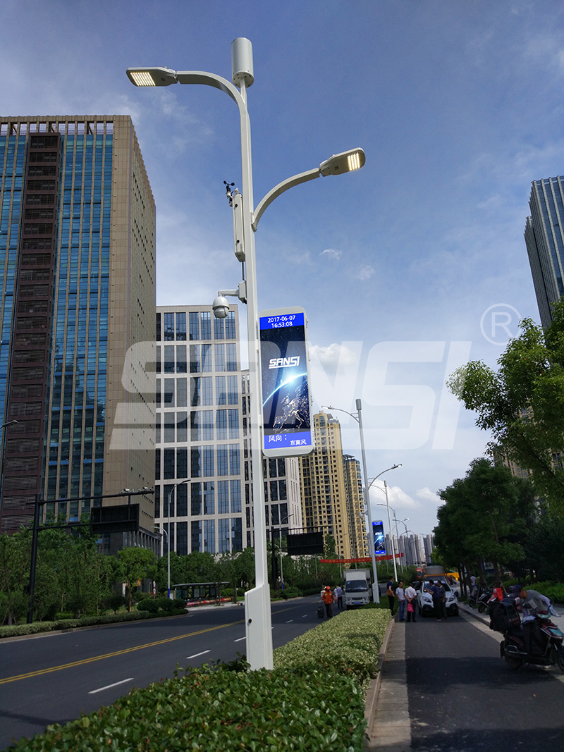 聪明路灯,鞭策都会情况监测,新冲破