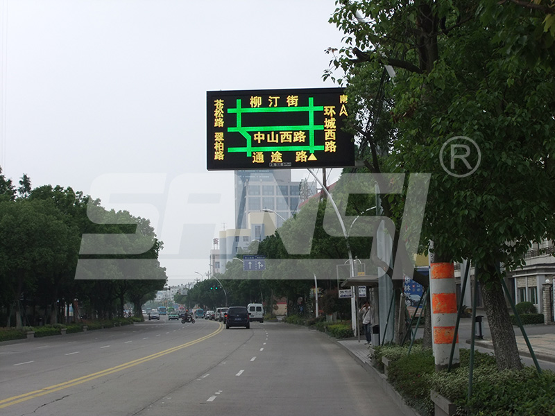 LED交通引诱屏,普遍利用,晋升,都会交通流利度
