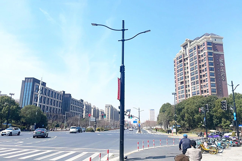 三思,多功效,聪明综合杆,助推,上海杨浦区,数智化进级