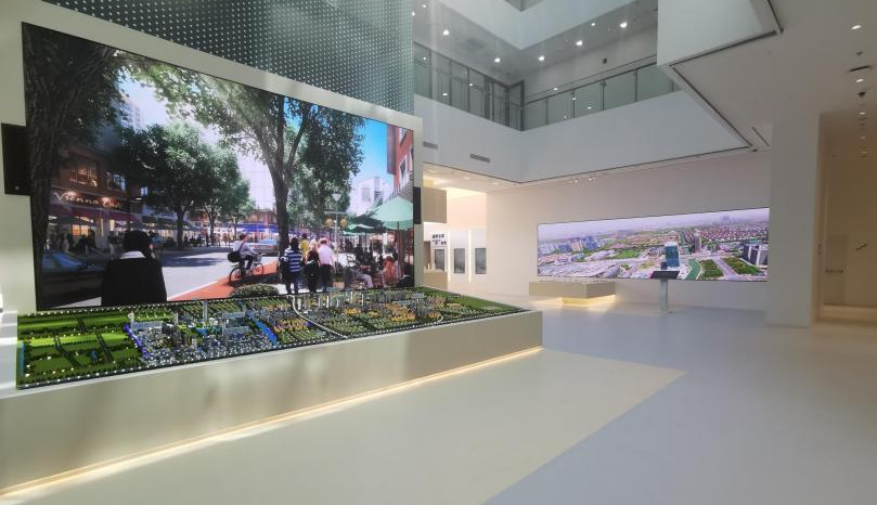 超高清室内大屏,助力政企展厅可视化展现