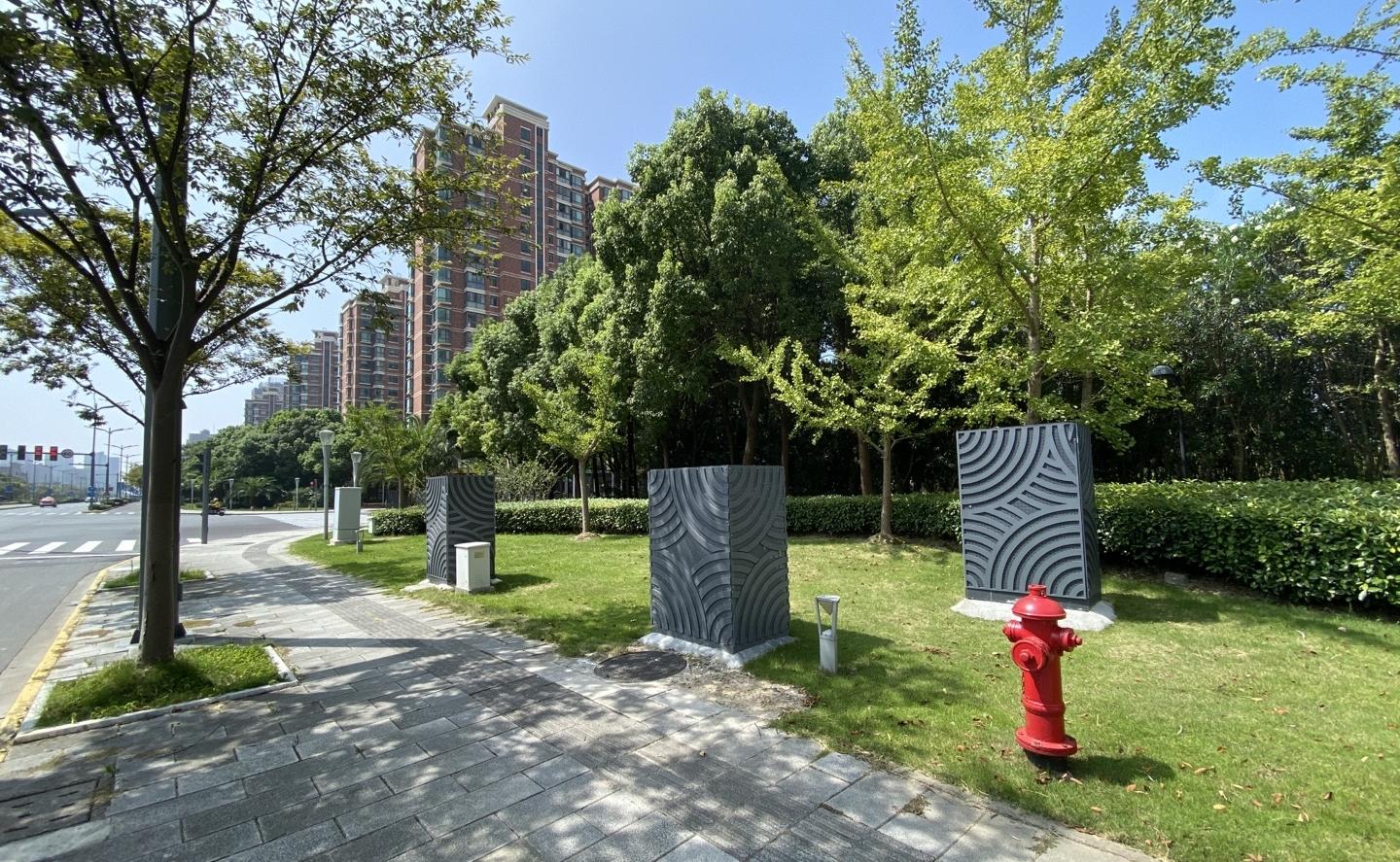 上海金山区,杭州湾小道,合杆整治,工程剖析,海鸥外型,综合杆,5G聪明基站,落地理论
