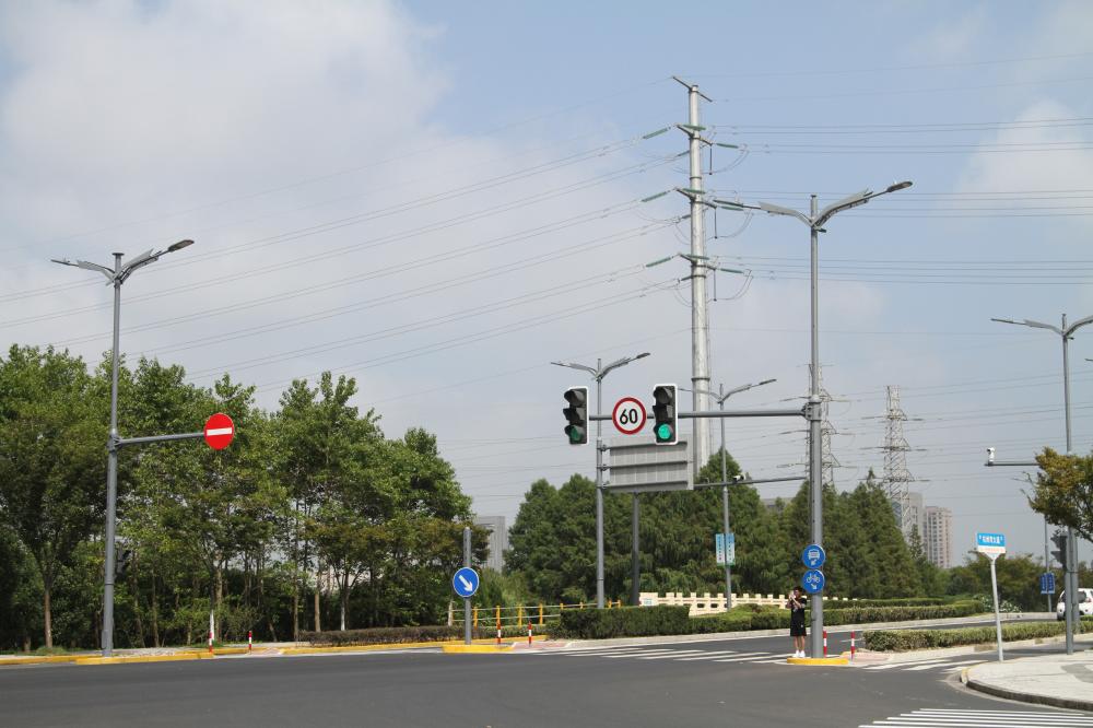 上海金山区,杭州湾小道,合杆整治,工程剖析,海鸥外型,综合杆,5G聪明基站,落地理论